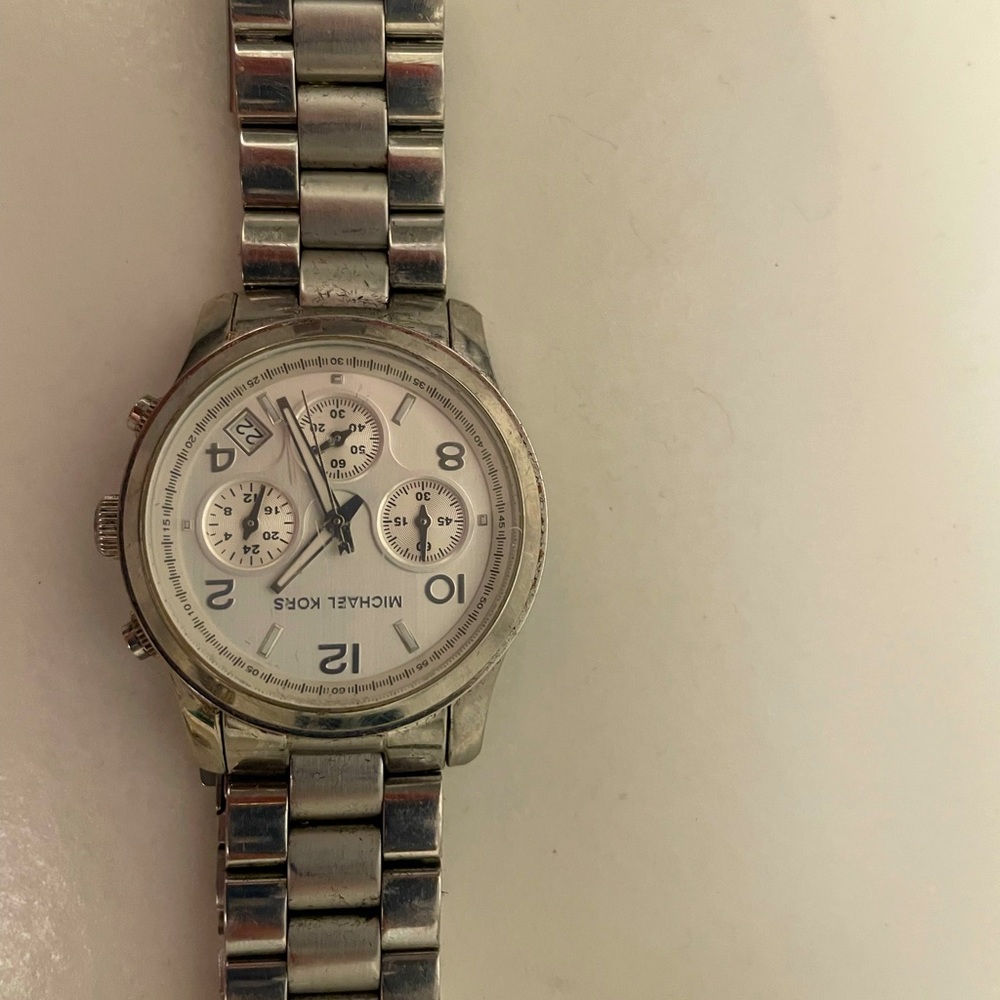 Women's Chronograph Mini Bradshaw Stainless Steel Bracelet Watch 36mm